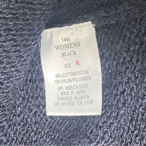 Vintage Woolrich Christmas Snowflake Black Knit Sweater Women's Size XL - Picture 2 of 14